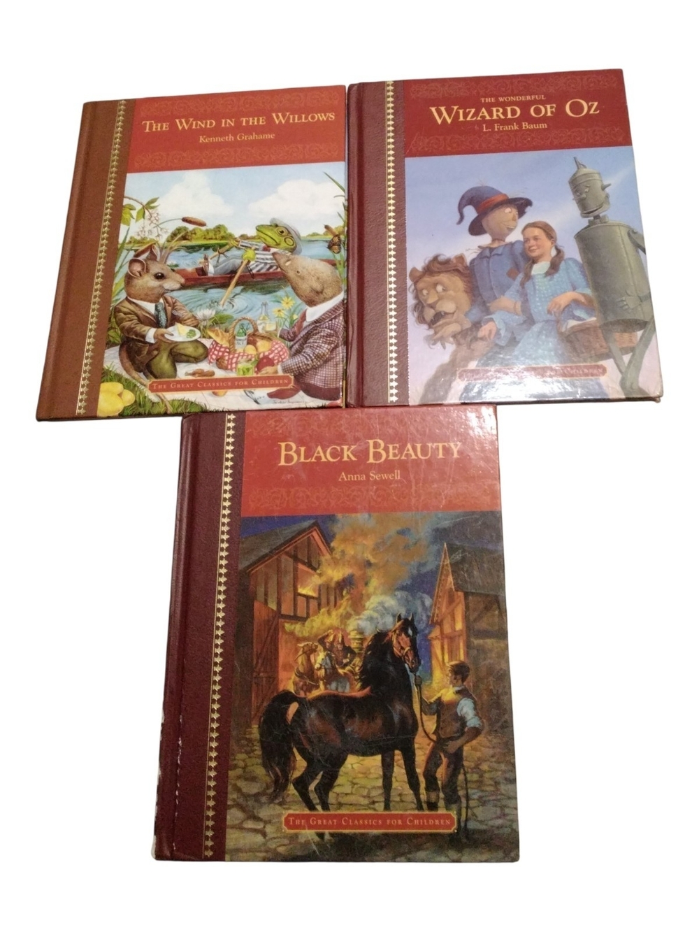 Classic Children's Stories Hardcover Set - Red Covers